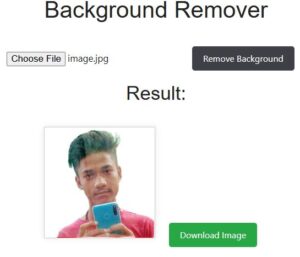 Backgroud remover