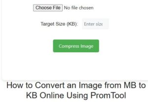 Convert Image MB To KB