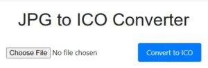 JPG to ICO Converter online free