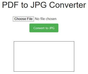PDF to JPG converter free