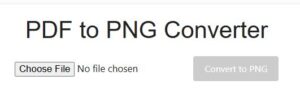 PDF to PNG converter free