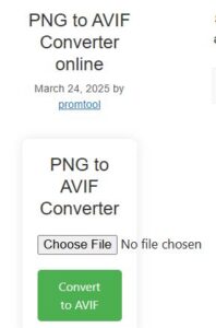 PNG to AVIF Converter