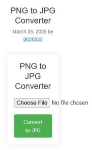 PNG to JPG Converter